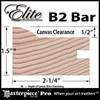 12 Inch Elite B2 Stretcher Bar 1-1/2" Deep #B2-12