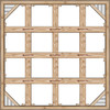 96x96 Monet Pro Sausalito Canvas 1-1/2" Deep #MS-9696