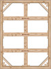 34x84 Monet Pro Monterey Canvas 1-1/2" Deep #MM-3484