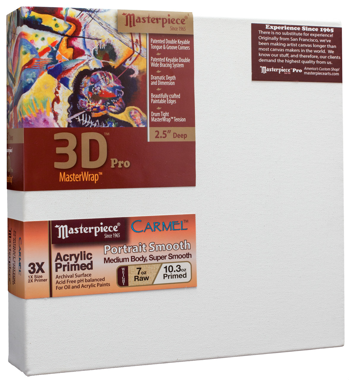 3D Pro 2.5 Deep Artist Canvas 9x12