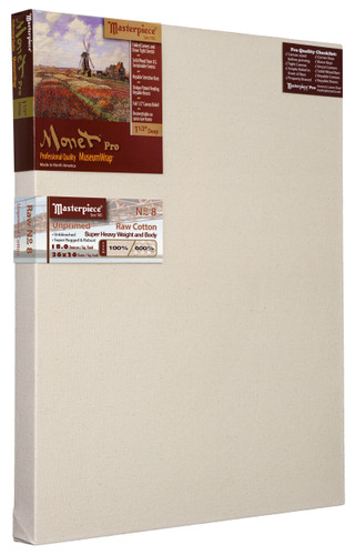 39x63 Monet Pro Raw No. 8 Cotton Canvas