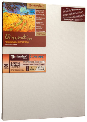 10x20 Vincent Pro Carmel Portrait Canvas