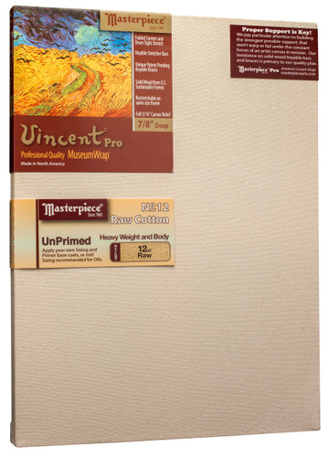 12x19 Vincent Pro Raw No. 12 Cotton Canvas