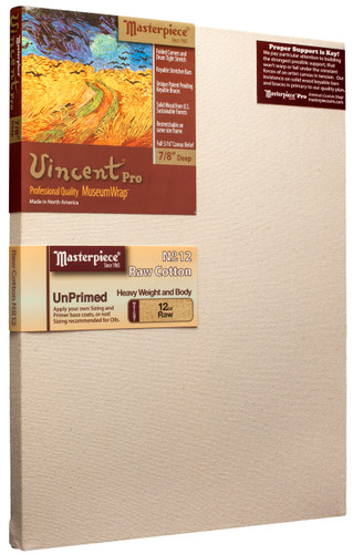 18x36 Vincent Pro Raw No. 12 Cotton Canvas