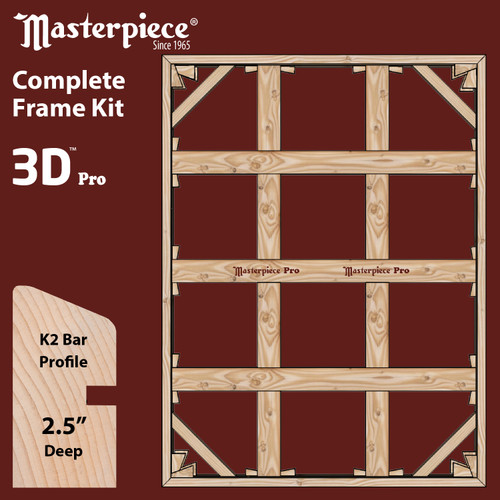 66x84 3D PRO 2.5 K2 Frame Kit [K32DK]
