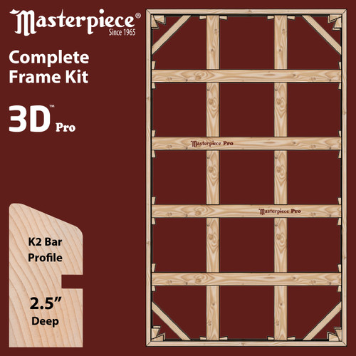 69x112 3D PRO 2.5 K2 Frame Kit [K42SDK]
