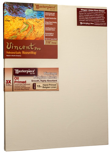 12x16 Vincent Pro Vintage L21C OP Linen Canvas