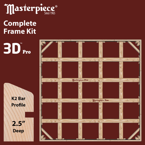 114x118 3D PRO 2.5 K2 Frame Kit [K44SDK]