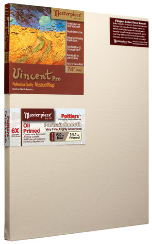 9x9 Vincent Pro Poitiers OP Portrait Linen Canvas