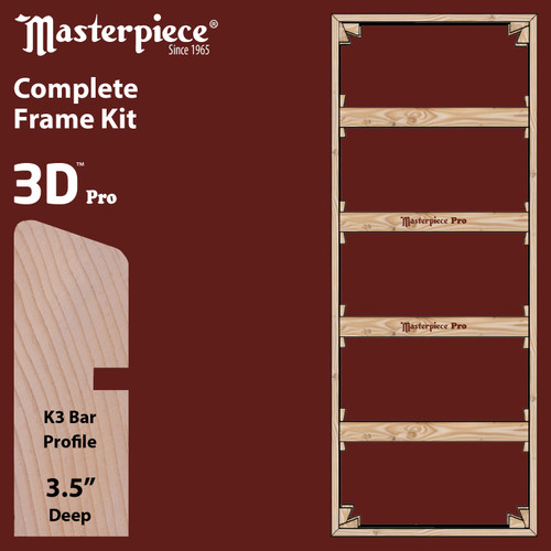 17x119 3D 3.5" K3 Frame Kit