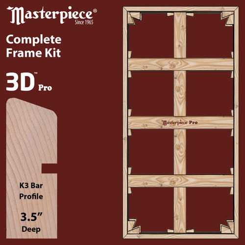 28x101 3D 3.5" K3 Frame Kit