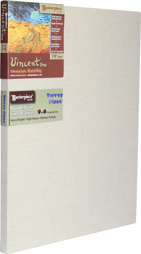 16x16 Vincent Pro Raw Linen Torrey Pines 9.6oz Canvas