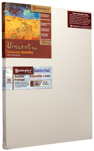 36x60 Vincent Pro Santa Cruz Acrylid Primed Linen