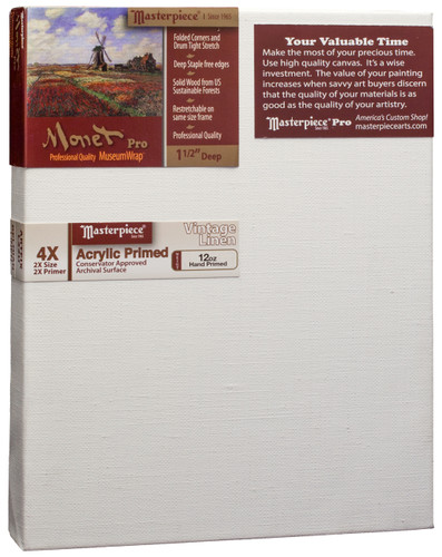 9x16 Monet Pro Vintage L22U AP Linen Canvas