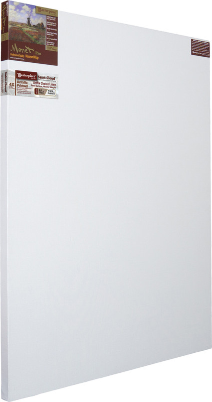 24x96 Monet Pro Saint-Cloud Acrylic Primed Belgian Linen