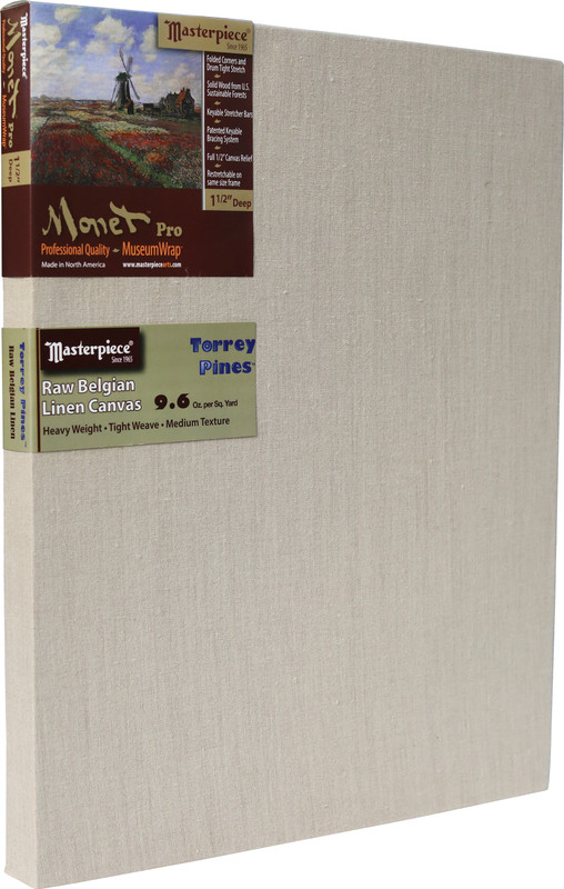 13x29 Monet Pro Raw Linen Mandalay 11.6 oz Canvas