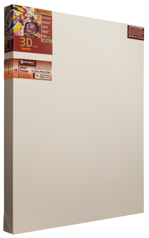 44x60 3D Pro 3.5 Malibu Alkyd OP Linen Canvas
