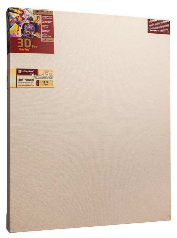 34x59 3D Pro 2.5 Raw No. 12 Cotton Canvas