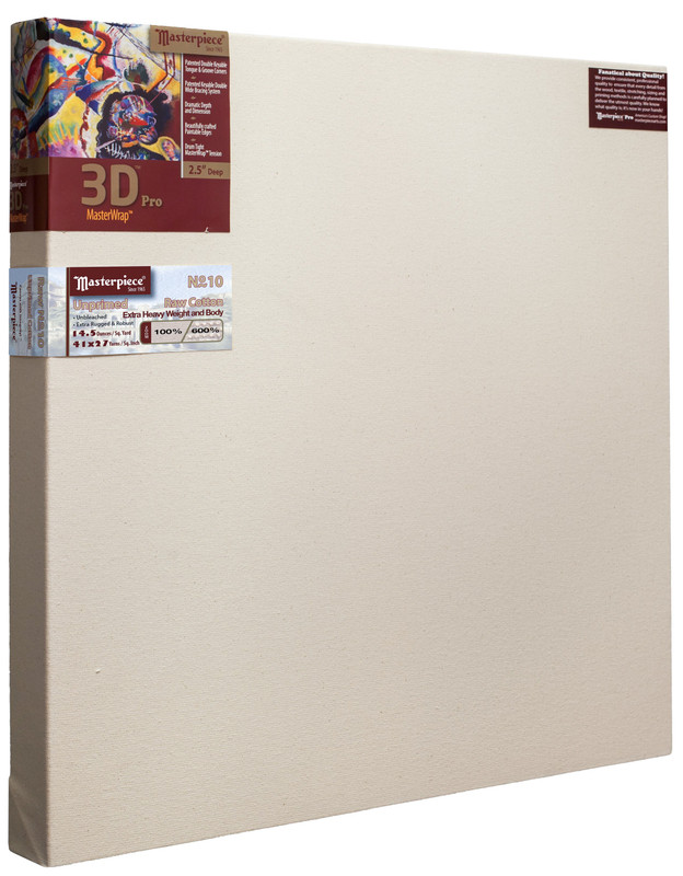 44x55 3D Pro 2.5 Raw No. 10 Cotton Canvas