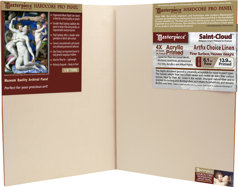 4x7 Hardcore 1/8 Artfix St-Cloud Linen A/P Pro Panel