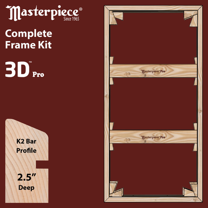 12x74 3D PRO 2.5 K2 Frame Kit [K20K]