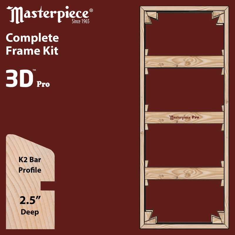 13x100 3D PRO 2.5 K2 Frame Kit [K30K]