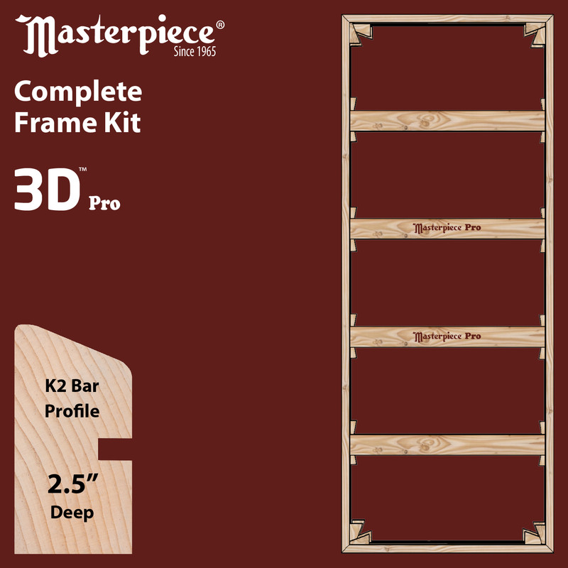 19x118 3D PRO 2.5 K2 Frame Kit [K40K]