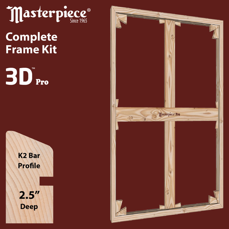 24x55 3D PRO 2.5 K2 Frame Kit [K11K]