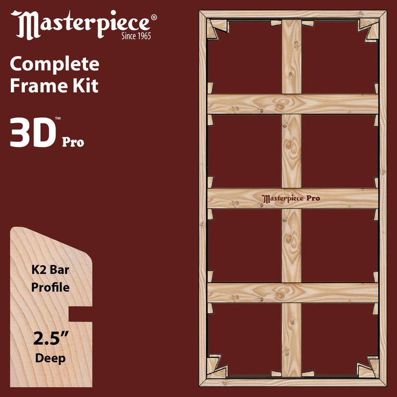 25x107 3D PRO 2.5 K2 Frame Kit [K31K]