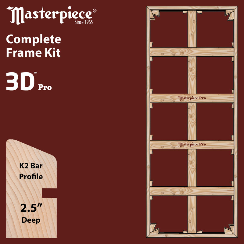 25x109 3D PRO 2.5 K2 Frame Kit [K41SK]