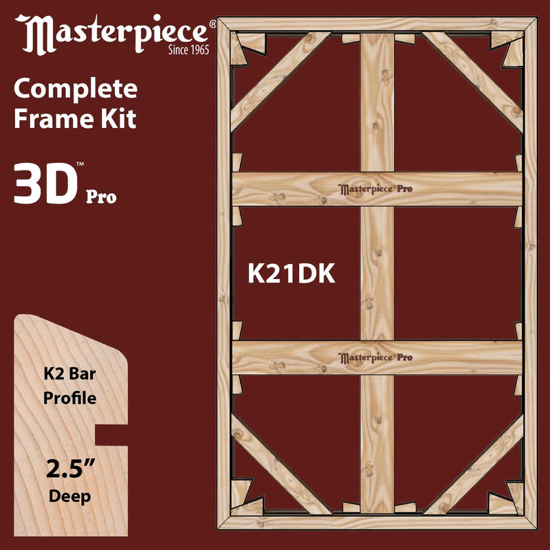 53x74 3D PRO 2.5 K2 Frame Kit [K21DK]