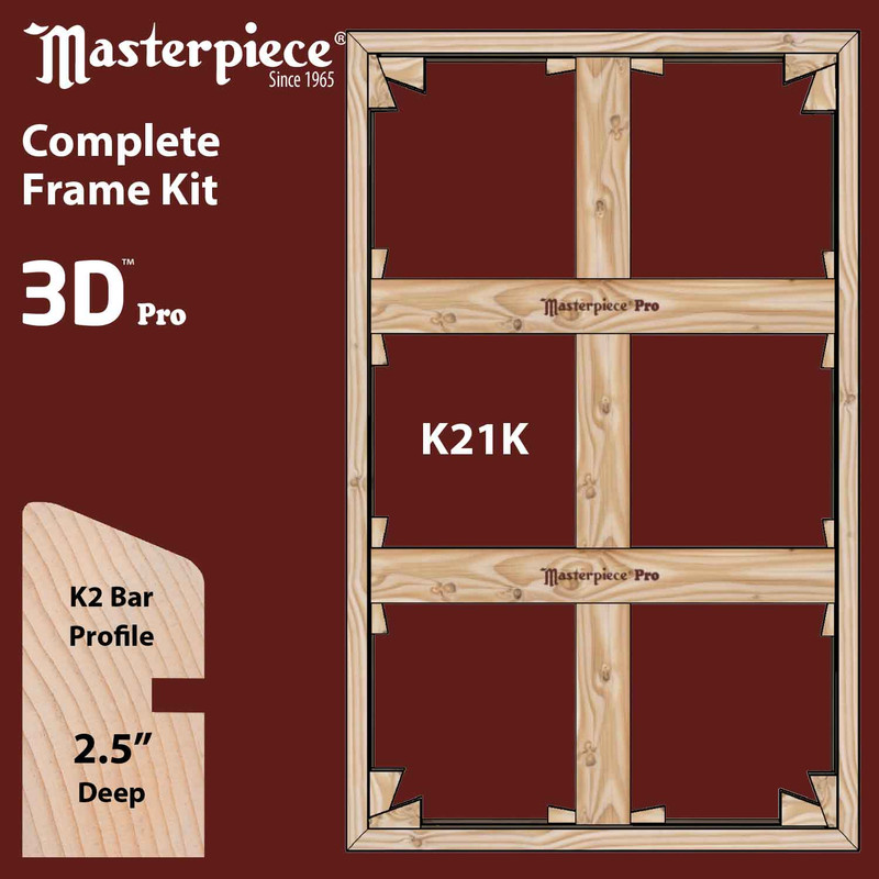 58x63 3D PRO 2.5 K2 Frame Kit [K21K]