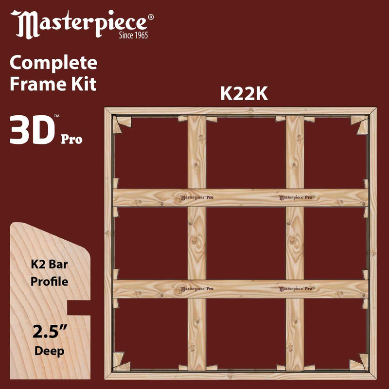 61x65 3D PRO 2.5 K2 Frame Kit [K22K]