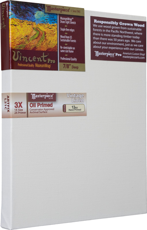 5x15 Vincent Pro Vintage L21C OP Linen Canvas