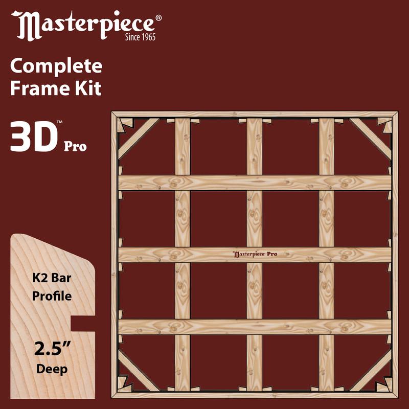 100x106 3D PRO 2.5 K2 Frame Kit [K33DK]