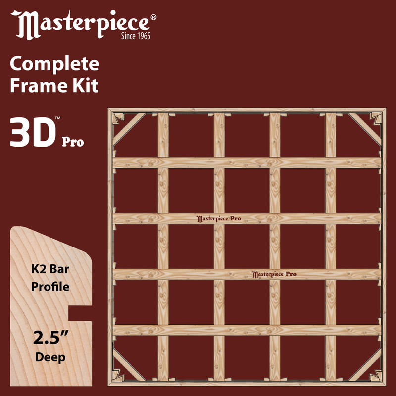 116x117 3D PRO 2.5 K2 Frame Kit [K44SDK]