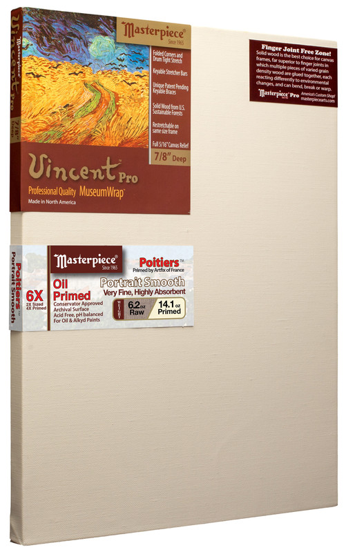 24x40 Vincent Pro Poitiers OP Portrait Linen Canvas