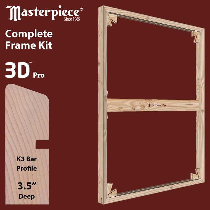 17x54 3D 3.5" K3 Frame Kit