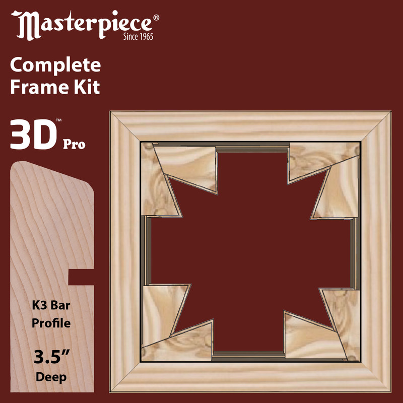 21x22 3D 3.5" K3 Frame Kit