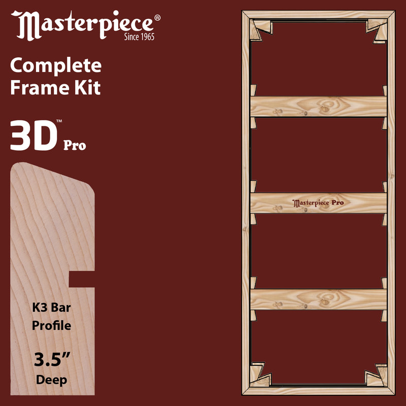 21x102 3D 3.5" K3 Frame Kit