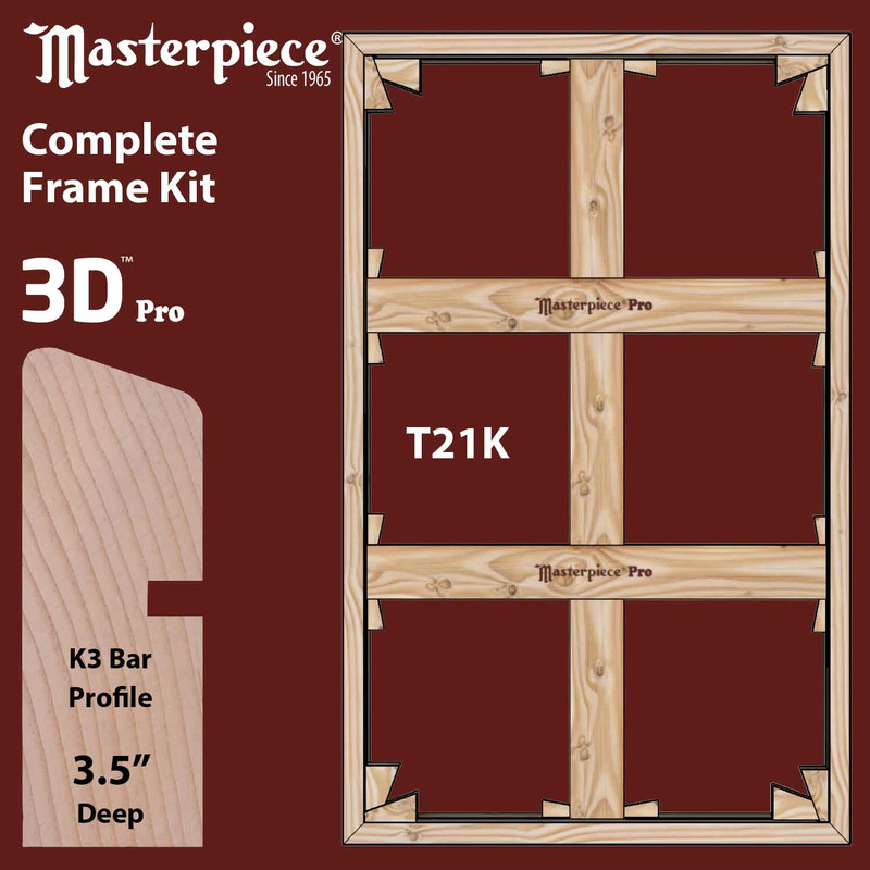 55x61 3D 3.5" K3 Frame Kit 55x61 3D 3.5" K3 Frame Kit