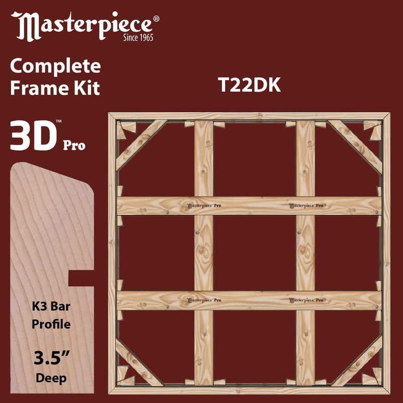 70x80 3D 3.5" K3 Frame Kit
