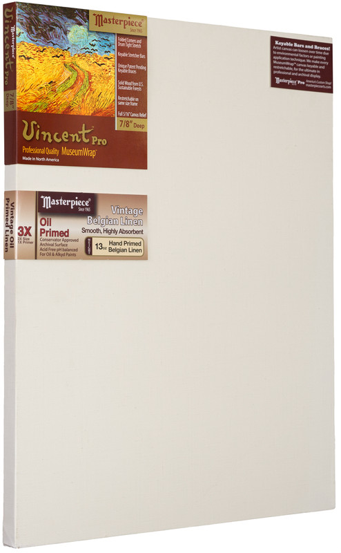 30x42 Vincent Pro Vintage L21C OP Linen Canvas