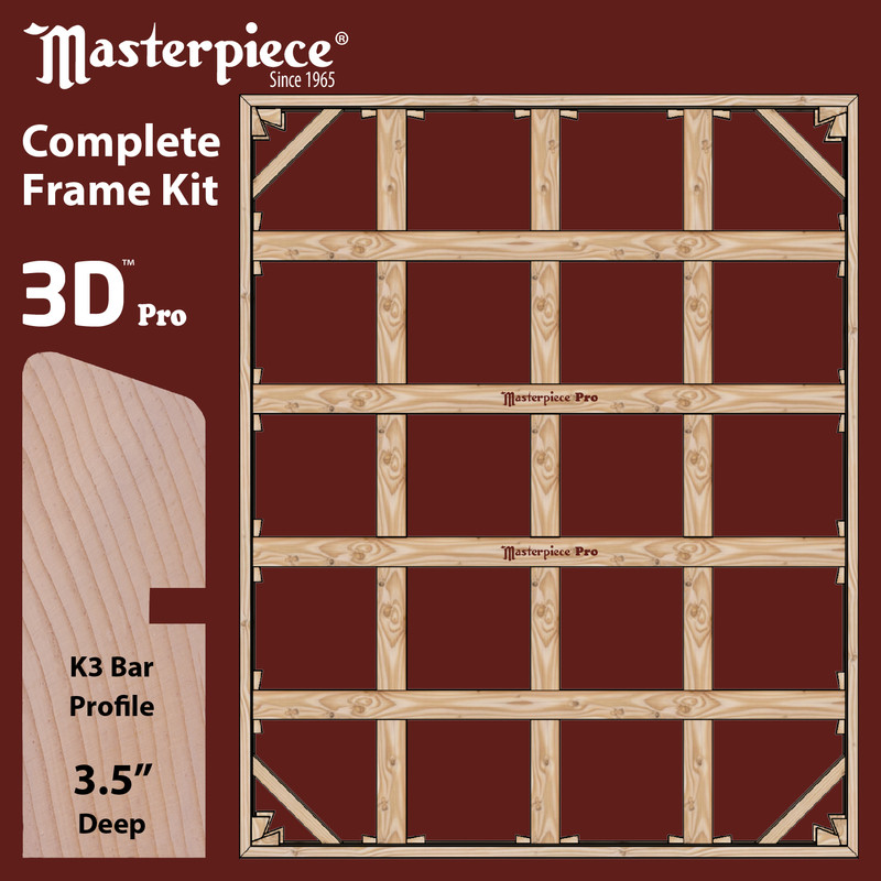 84x119 3D 3.5" K3 Frame Kit