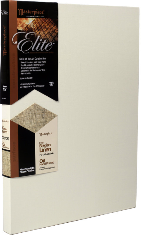 43x78 Elite Isola Linen Heavy Weight Oil Primed