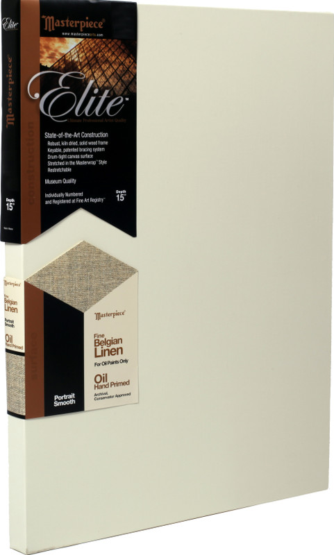 58x101 ELITE Poitiers Linen Oil Primed Portrait Smooth