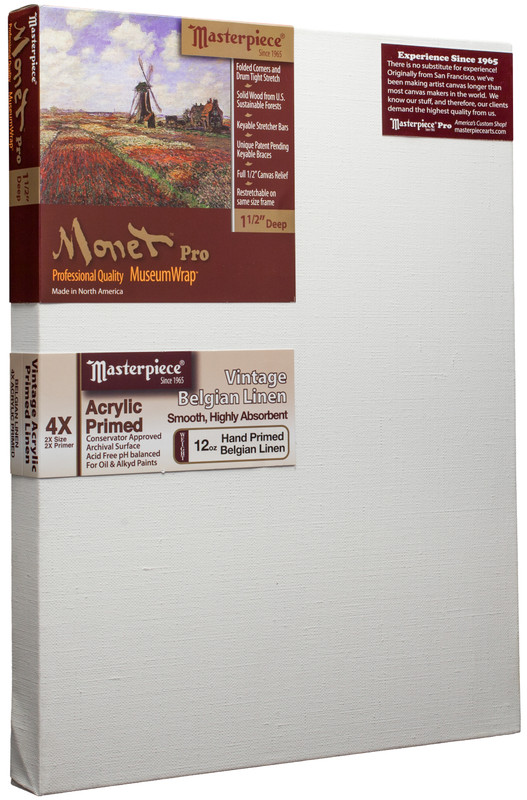16x20 Monet Pro Vintage L22U AP Linen Canvas