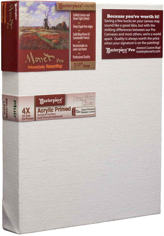 10x16 Monet Pro Muir AP Linen Canvas
