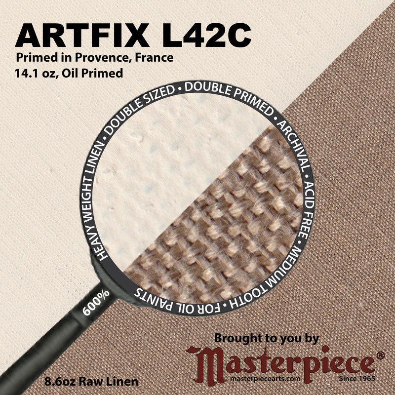 85''x5.5y Artfix Roll L42C Belgian Linen OP