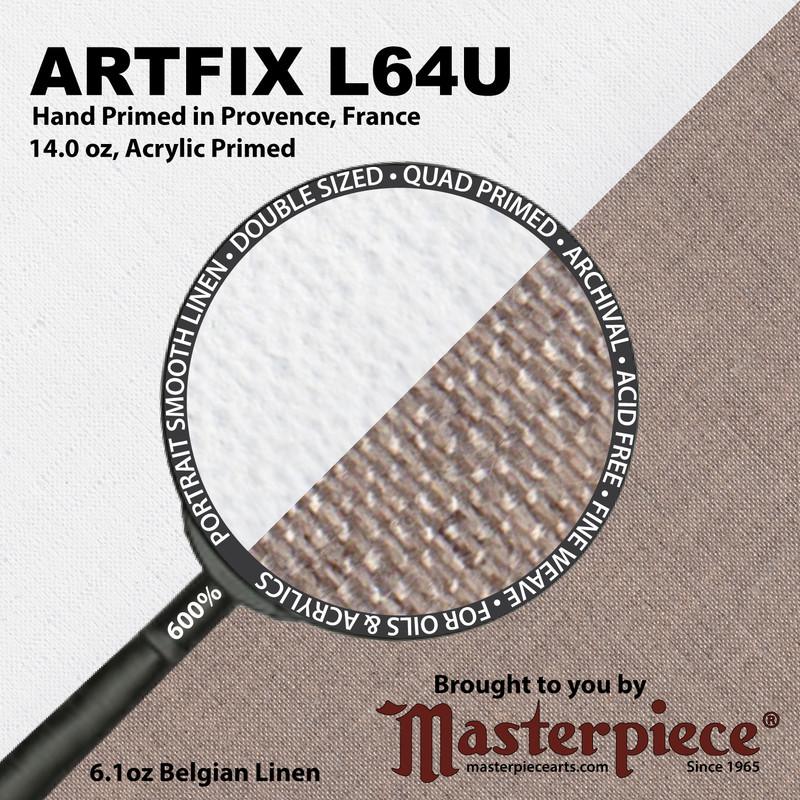 85''x5.5y Artfix Roll L64U Belgian Linen AP